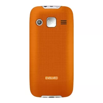 EVOLVEO EasyPhone XR, mobilný telefón pre seniorov s nabíjacím stojanom, oranžová