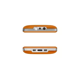 EVOLVEO EasyPhone XR, mobilný telefón pre seniorov s nabíjacím stojanom, oranžová