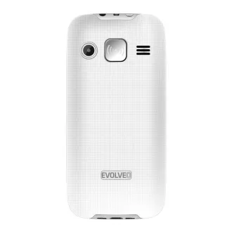 EVOLVEO EasyPhone XR, mobilný telefón pre seniorov s nabíjacím stojanom, biela