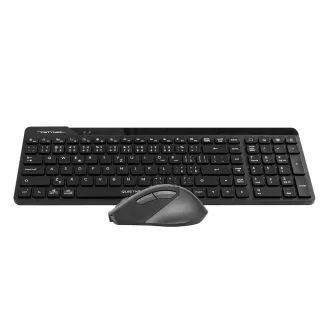 A4tech FG2400 Air2, bezdrôtový kancelársky set klávesnica s myšou, CZ, čierna