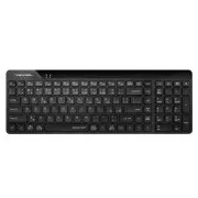 A4tech FStyler FBK23 AS, bezdrôtová Dual mode Bluetooth+2, 4G klávesnica, CZ, čierna
