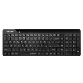 A4tech FStyler FBK23 AS, bezdrôtová Dual mode Bluetooth+2, 4G klávesnica, CZ, čierna