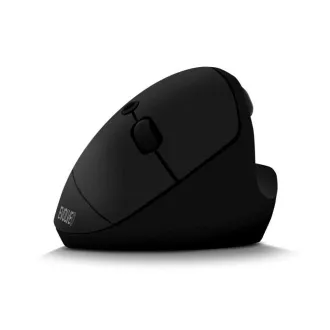 EVOLVEO LadyErgo, tichá vertikálna ergonomická myš, 2.4GHz, čierna
