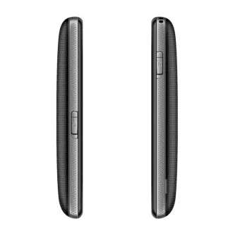 EVOLVEO EasyPhone, mobilný telefón pre seniorov s nabíjacím stojanom, čierny