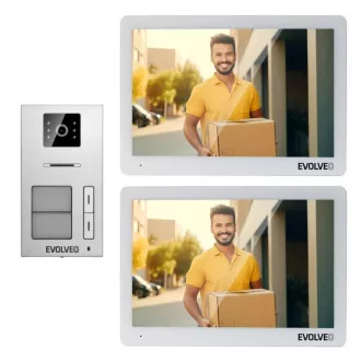 EVOLVEO DoorPhone 20-2W - 2 drôtový videotelefón s aplikáciou pre dve domácnosti a 32GB pamäťou EVOLVEO DoorPhone 20-2W - 2 drôtový videotelefón s aplikáciou pre dve domácnosti a 32GB pamäťou