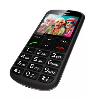 EVOLVEO EasyPhone XS, mobilný telefón pre seniorov, čierna EVOLVEO EasyPhone XS, mobilný telefón pre seniorov, čierna