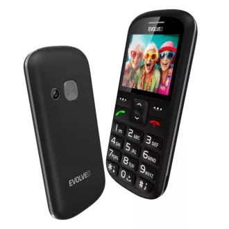 EVOLVEO EasyPhone XS, mobilný telefón pre seniorov, čierna EVOLVEO EasyPhone XS, mobilný telefón pre seniorov, čierna