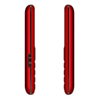 EVOLVEO EasyPhone XS, mobilný telefón pre seniorov, červená