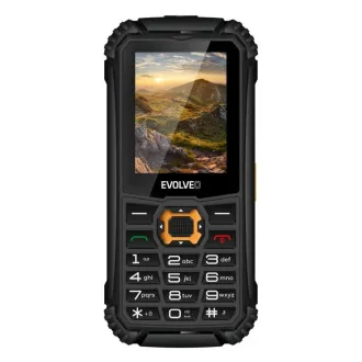 EVOLVEO StrongPhone Q1, vodotesný odolný Dual SIM telefón, čierno-oranžový - Rozbalené EVOLVEO StrongPhone Q1, vodotesný odolný Dual SIM telefón, čierno-oranžový - Rozbalené