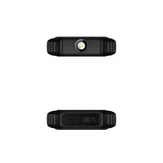 EVOLVEO StrongPhone Q1, vodotesný odolný Dual SIM telefón, čierno-oranžový