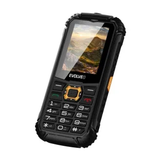 EVOLVEO StrongPhone Q1, vodotesný odolný Dual SIM telefón, čierno-oranžový - Rozbalené EVOLVEO StrongPhone Q1, vodotesný odolný Dual SIM telefón, čierno-oranžový - Rozbalené