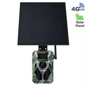 EVOLVEO StrongVision Solar 4G, fotopasca so 4G, Aplikáciou a solárnym panelom