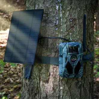 EVOLVEO StrongVision Solar 4G, fotopasca so 4G, Aplikáciou a solárnym panelom