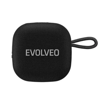 EVOLVEO TopSound, bezdrôtový vodotesný bluetooth reproduktor s rádiom, čierny