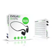 EVOLVEO bezdrôtové slúchadlá BonePro MP3 32GB, na lícne kosti, čierna