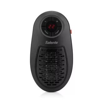 Salente HotHeat, teplovzdušný mini ventilátor, 500 W, čierny
