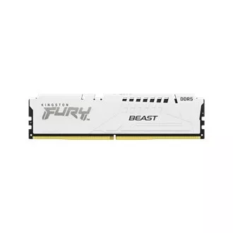 KINGSTON DIMM DDR5 16GB 6000MT/s CL40 FURY Beast Biela XMP