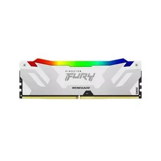 KINGSTON DIMM DDR5 16GB 6400MT/s CL32 FURY Renegade Biela RGB XMP