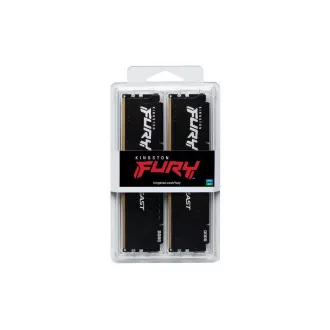 KINGSTON DIMM DDR5 32GB (Kit of 2) 6000MT/s CL30 ECC FURY Beast EXPO Čierna KINGSTON DIMM DDR5 32GB (Kit of 2) 6000MT/s CL30 ECC FURY Beast EXPO Čierna