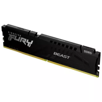 KINGSTON DIMM DDR5 32GB 6000MT/s CL30 ECC FURY Beast EXPO Čierna KINGSTON DIMM DDR5 32GB 6000MT/s CL30 ECC FURY Beast EXPO Čierna