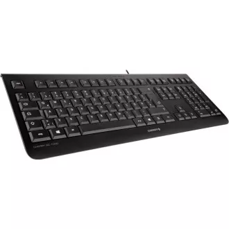 CHERRY klávesnica KC 1000, drôtová, USB, CZ+SK layout, čierna