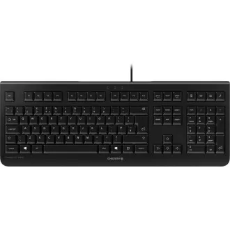 CHERRY klávesnica KC 1000, drôtová, USB, CZ+SK layout, čierna
