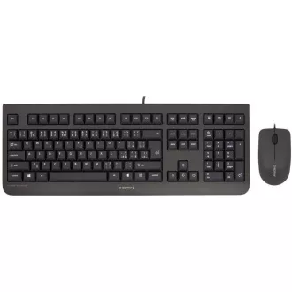 CHERRY set klávesnica + myš DC 2000/ drôtový/ USB/ čierna/ CZ+SK layout CHERRY set klávesnica + myš DC 2000/ drôtový/ USB/ čierna/ CZ+SK layout