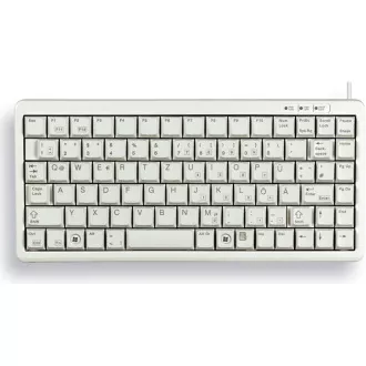 CHERRY klávesnica G84-4100 COMPACT KEYBOARD, ľahká, USB, EU, biela CHERRY klávesnica G84-4100 COMPACT KEYBOARD, ľahká, USB, EU, biela