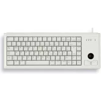 CHERRY klávesnica G84-4400, trackball, ultraľahká, USB, EU, šedá CHERRY klávesnica G84-4400, trackball, ultraľahká, USB, EU, šedá