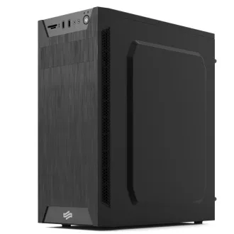 SilentiumPC skriňa MidT Armis AR1 Pure Black / čítačka SD / 2x USB 3.0 / 1x 80mm fan / čierna SilentiumPC skriňa MidT Armis AR1 Pure Black / čítačka SD / 2x USB 3.0 / 1x 80mm fan / čierna