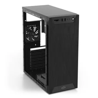SilentiumPC skriňa MidT Armis AR1 Pure Black / čítačka SD / 2x USB 3.0 / 1x 80mm fan / čierna SilentiumPC skriňa MidT Armis AR1 Pure Black / čítačka SD / 2x USB 3.0 / 1x 80mm fan / čierna