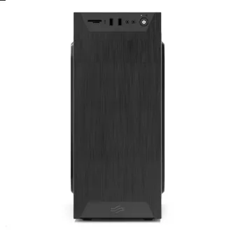 SilentiumPC skriňa MidT Armis AR1 Pure Black / čítačka SD / 2x USB 3.0 / 1x 80mm fan / čierna SilentiumPC skriňa MidT Armis AR1 Pure Black / čítačka SD / 2x USB 3.0 / 1x 80mm fan / čierna