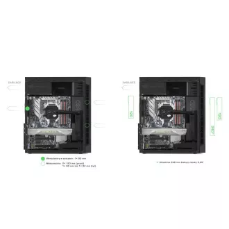 SilentiumPC skriňa MidT Armis AR1 Pure Black / čítačka SD / 2x USB 3.0 / 1x 80mm fan / čierna SilentiumPC skriňa MidT Armis AR1 Pure Black / čítačka SD / 2x USB 3.0 / 1x 80mm fan / čierna