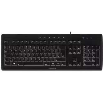 CHERRY klávesnica STREAM, drôtová, USB, CZ+SK layout, čierna CHERRY klávesnica STREAM, drôtová, USB, CZ+SK layout, čierna