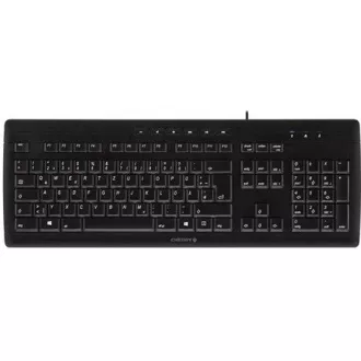 CHERRY klávesnica STREAM, drôtová, USB, CZ+SK layout, čierna CHERRY klávesnica STREAM, drôtová, USB, CZ+SK layout, čierna