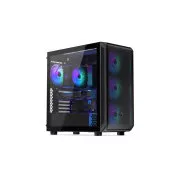 ENDORFY Case Arx 700 ARGB, Priehľadná bočnica, ATX, 4x140mm ARGB Fan, čierna