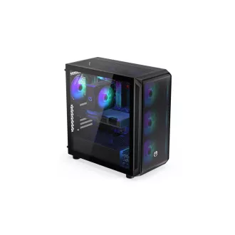 ENDORFY Case Arx 700 ARGB, Priehľadná bočnica, ATX, 4x140mm ARGB Fan, čierna