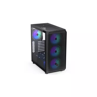 ENDORFY Case Arx 700 ARGB, Priehľadná bočnica, ATX, 4x140mm ARGB Fan, čierna