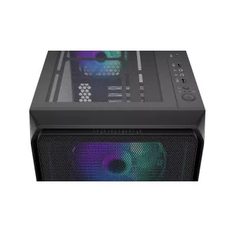 ENDORFY Case Arx 700 ARGB, Priehľadná bočnica, ATX, 4x140mm ARGB Fan, čierna