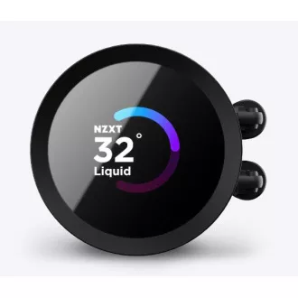 NZXT vodný chladič Kraken 240 RGB / 2x120mm fan / LCD disp. / 6 rokov / LGA1851 / AM5