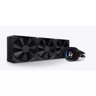 NZXT vodný chladič Kraken 360 ELITE / 3x120mm fan / LCD disp. / 6 rokov / LGA1851 / AM5