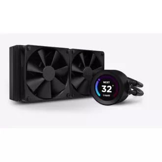NZXT vodný chladič Kraken 280 ELITE / 2x140mm fan / LCD disp. / 6 rokov / LGA1851 / AM5