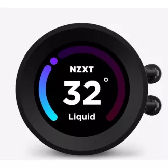 NZXT vodný chladič Kraken 280 ELITE / 2x140mm fan / LCD disp. / 6 rokov / LGA1851 / AM5