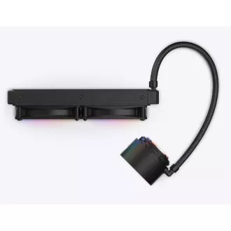 NZXT vodný chladič Kraken 280 ELITE RGB / 2x140mm RGB fan / LCD disp. / 6 rokov / LGA1851 / AM5