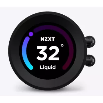 NZXT vodný chladič Kraken 280 ELITE RGB / 2x140mm RGB fan / LCD disp. / 6 rokov / LGA1851 / AM5