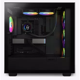 NZXT vodný chladič Kraken 280 ELITE RGB / 2x140mm RGB fan / LCD disp. / 6 rokov / LGA1851 / AM5