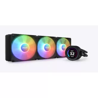 NZXT vodný chladič Kraken 360 ELITE RGB/3x120mm RGB fan/LCD disp./6 rokov/LGA1851/AM5