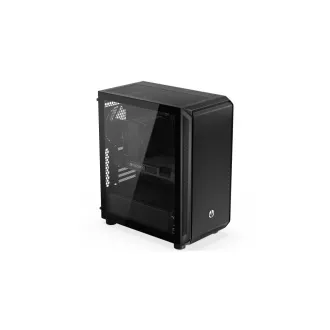 ENDORFY Case Arx 500 Air, Priehľadná bočnica, ATX, 5x140mm, čierna