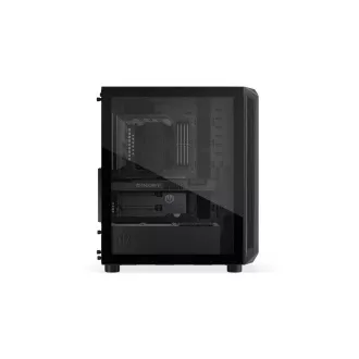 ENDORFY Case Arx 500 Air, Priehľadná bočnica, ATX, 5x140mm, čierna