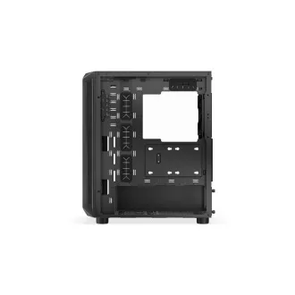 ENDORFY Case Arx 500 Air, Priehľadná bočnica, ATX, 5x140mm, čierna